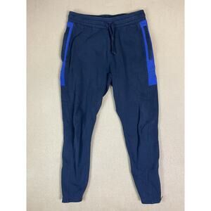 Gymshark Sweatpants Mens S Blue Tapered Elastic Waist Athletic Jogger Pants